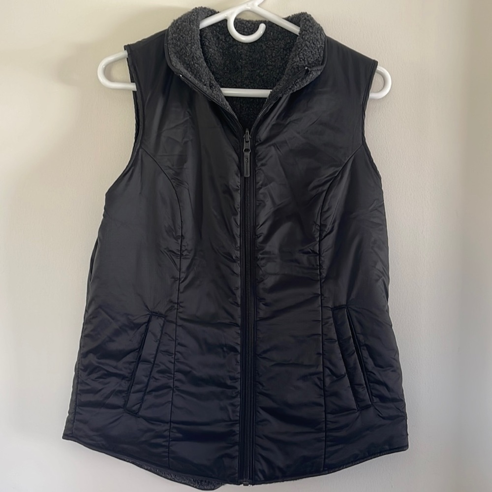 NWOT Smartwool Womens Anchor Line Reversible Sherpa Vest